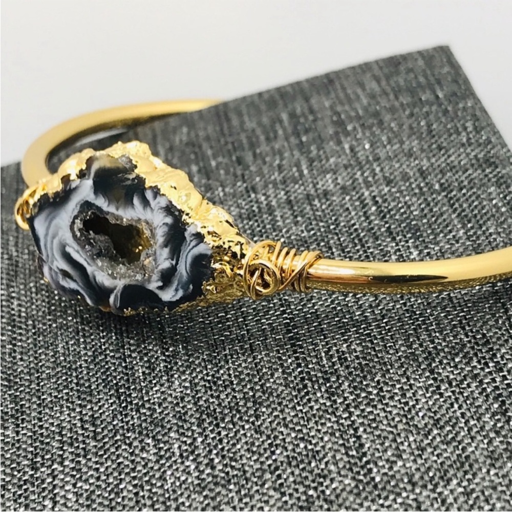 Geode Cuff Bracelet - Picture 2 of 5